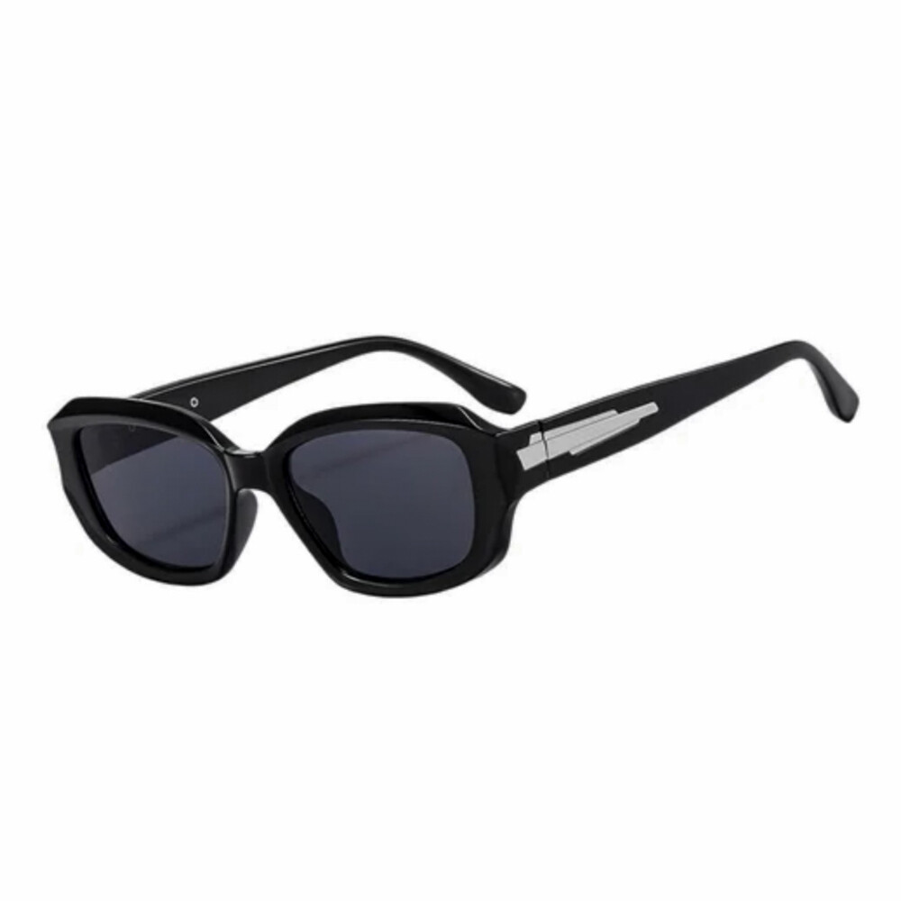 Retro Sport​ Trendy Wrap Around Men Women Black Frame Rectangle Y2K Sunglasses