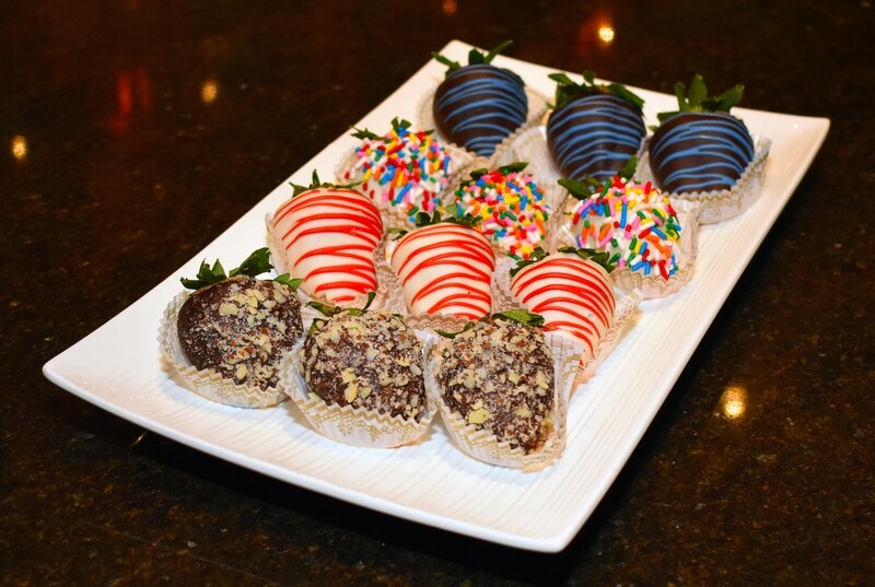 12 pack Variety Dipped Strawberries