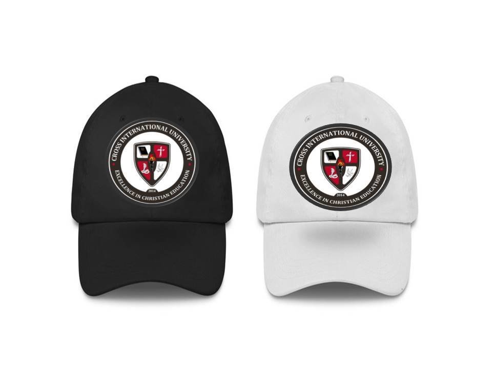 Ball caps with embroidered logo