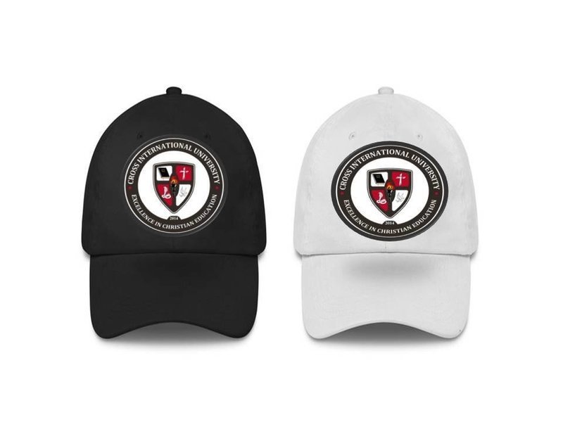 Ball caps with embroidered logo