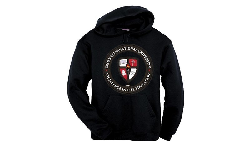 Long sleeve hoodie-Black