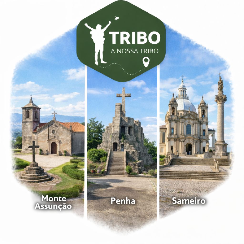 Circuito Espiritual os três montes do Norte ( pequeno almoço e almoço incluído) 16/03/2026