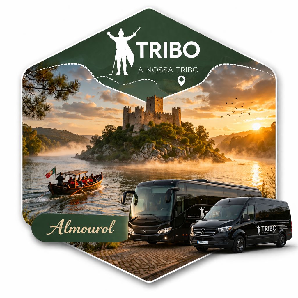 Almourol / Tomar (Almoço tudo incluído) 