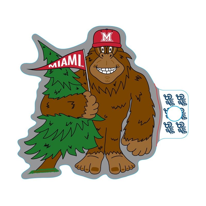 Blue 84 Miami Team Bigfoot Sticker