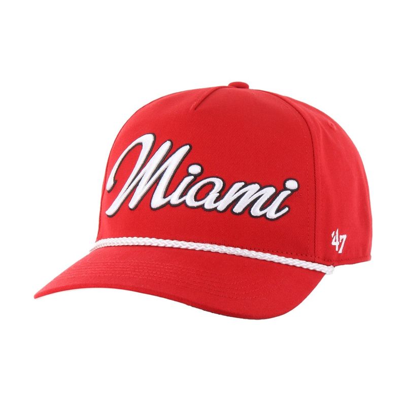 47 Miami Retro Red Miami Cap