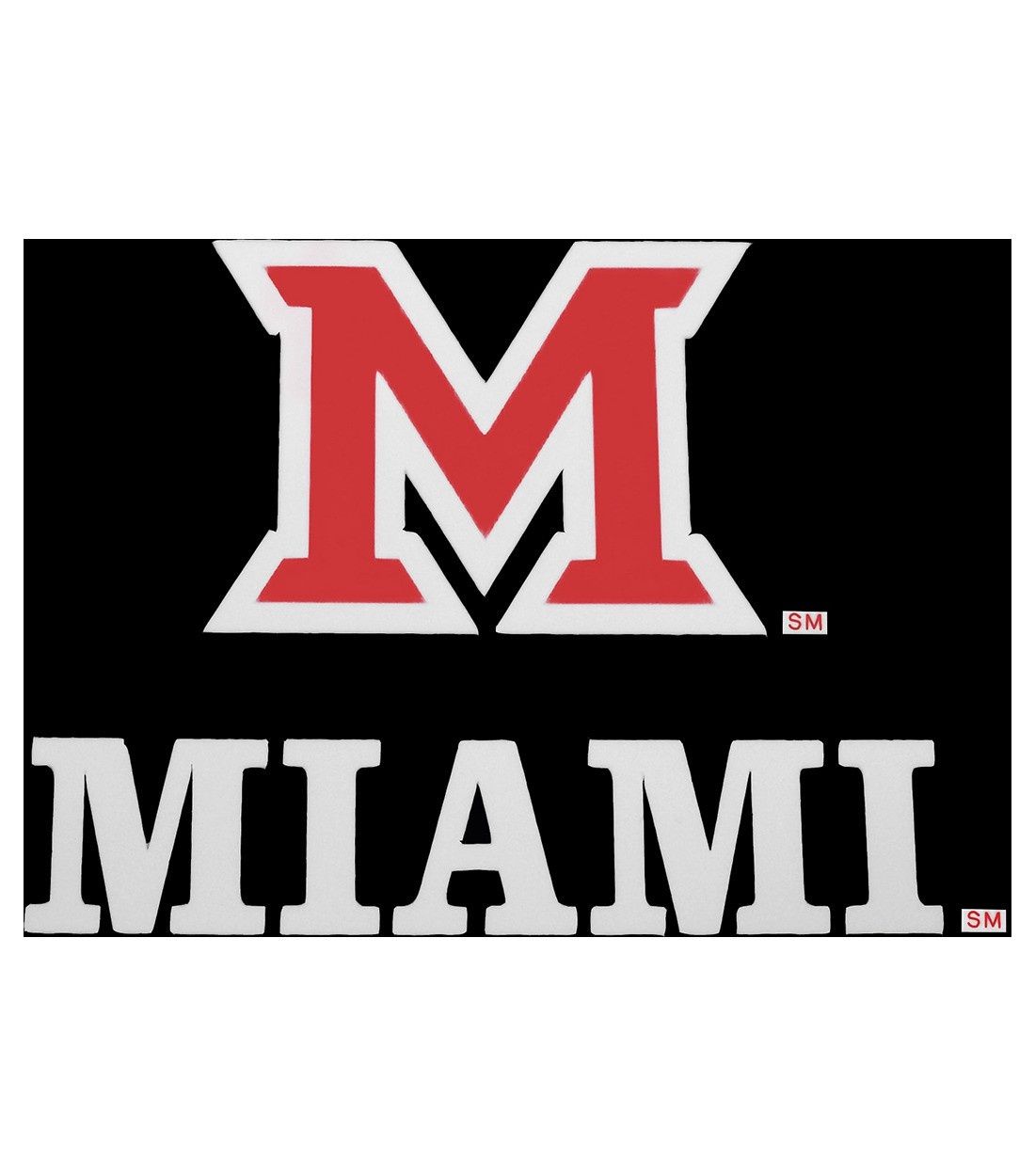 Block M over Miami Decal