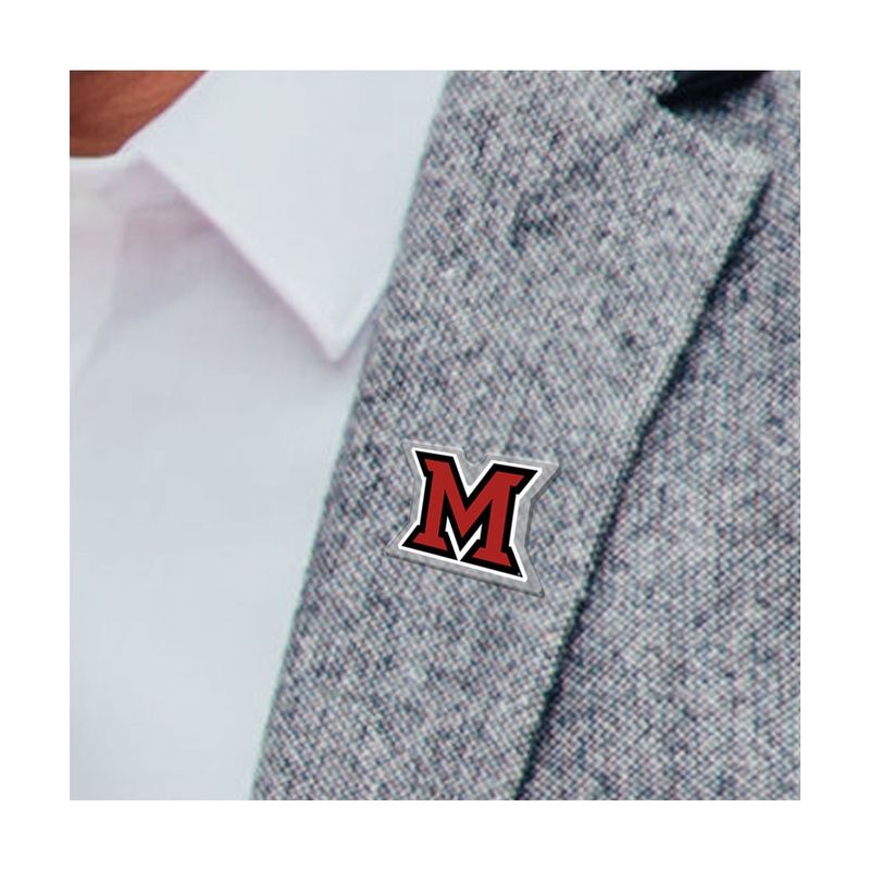 CDI Miami Block M Acrylic Lapel Pin