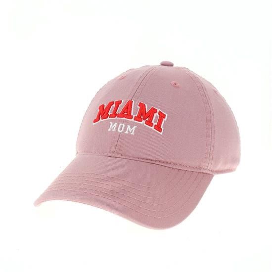 Legacy Miami University RedHawks Mom Relaxed Twill Adjustable Cap – Dusty Rose