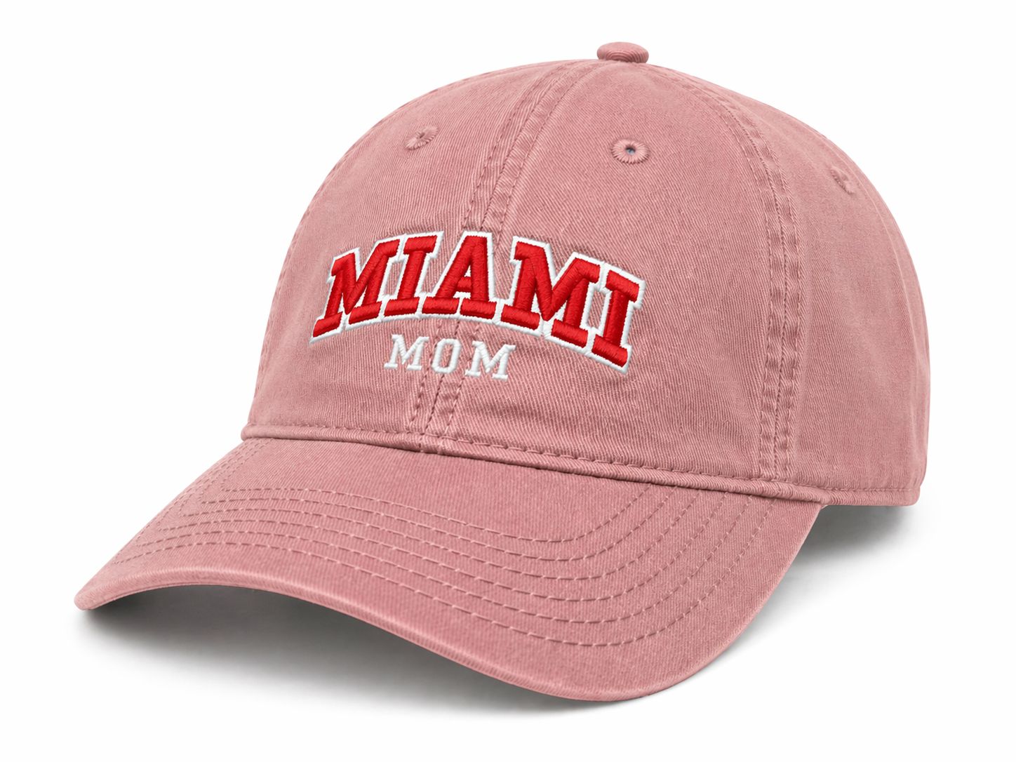 Legacy Miami University RedHawks Mom Relaxed Twill Adjustable Cap – Dusty Rose