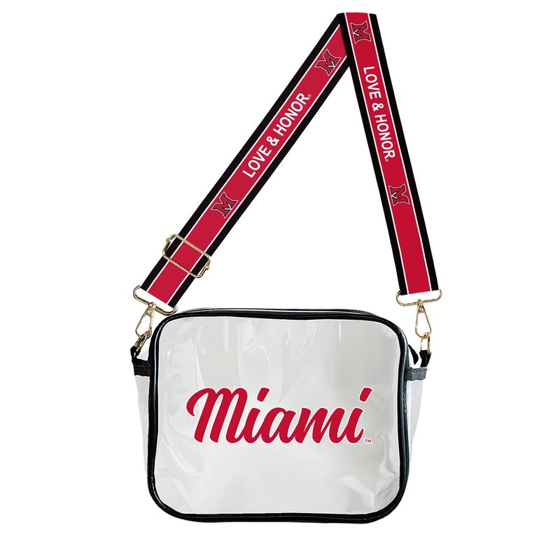 CLEAR STADIUM BAG L&amp;H STRAP
