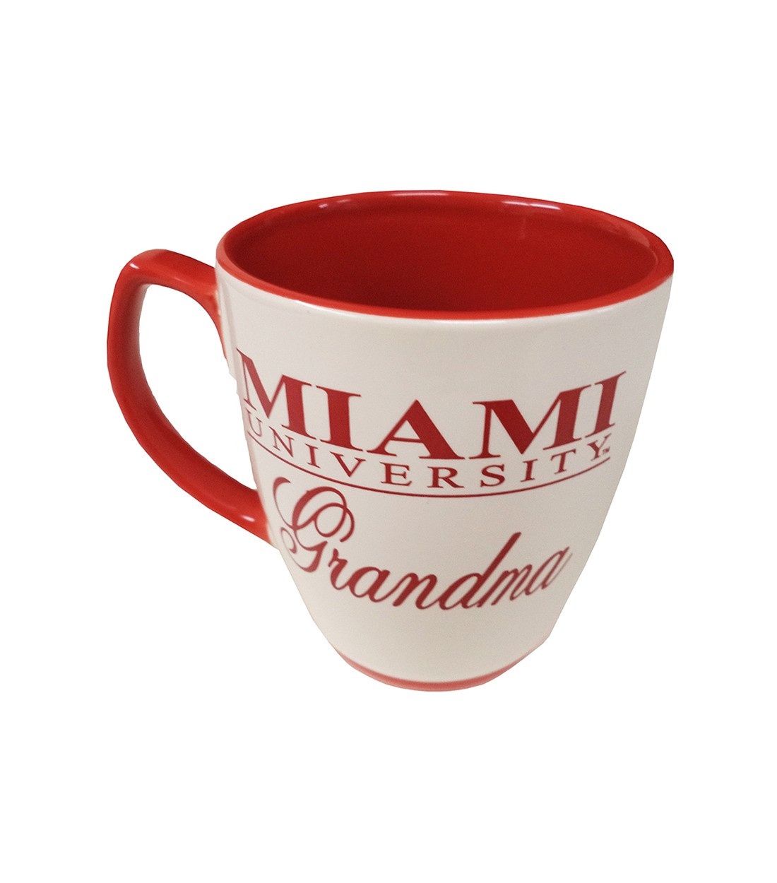 Cursive Miami University Grandma Mug
