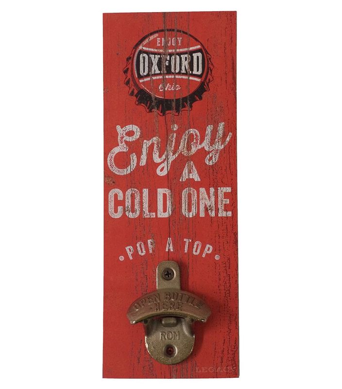 Enjoy Oxford Wall Mount Bottle Opener