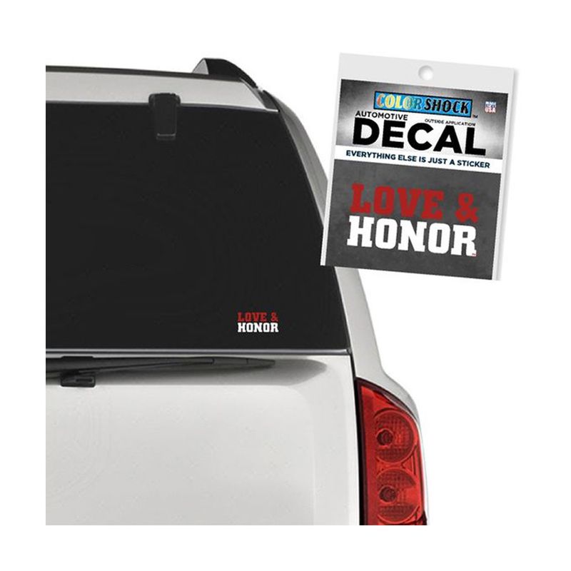 CDI Miami Love &amp; Honor Mini Decal