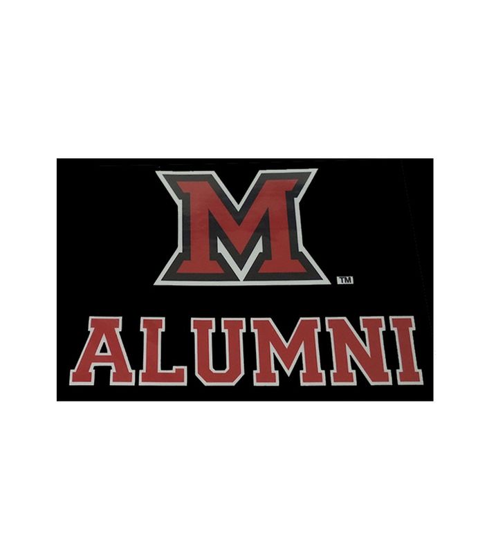 Color Shock M over Alumni Decal