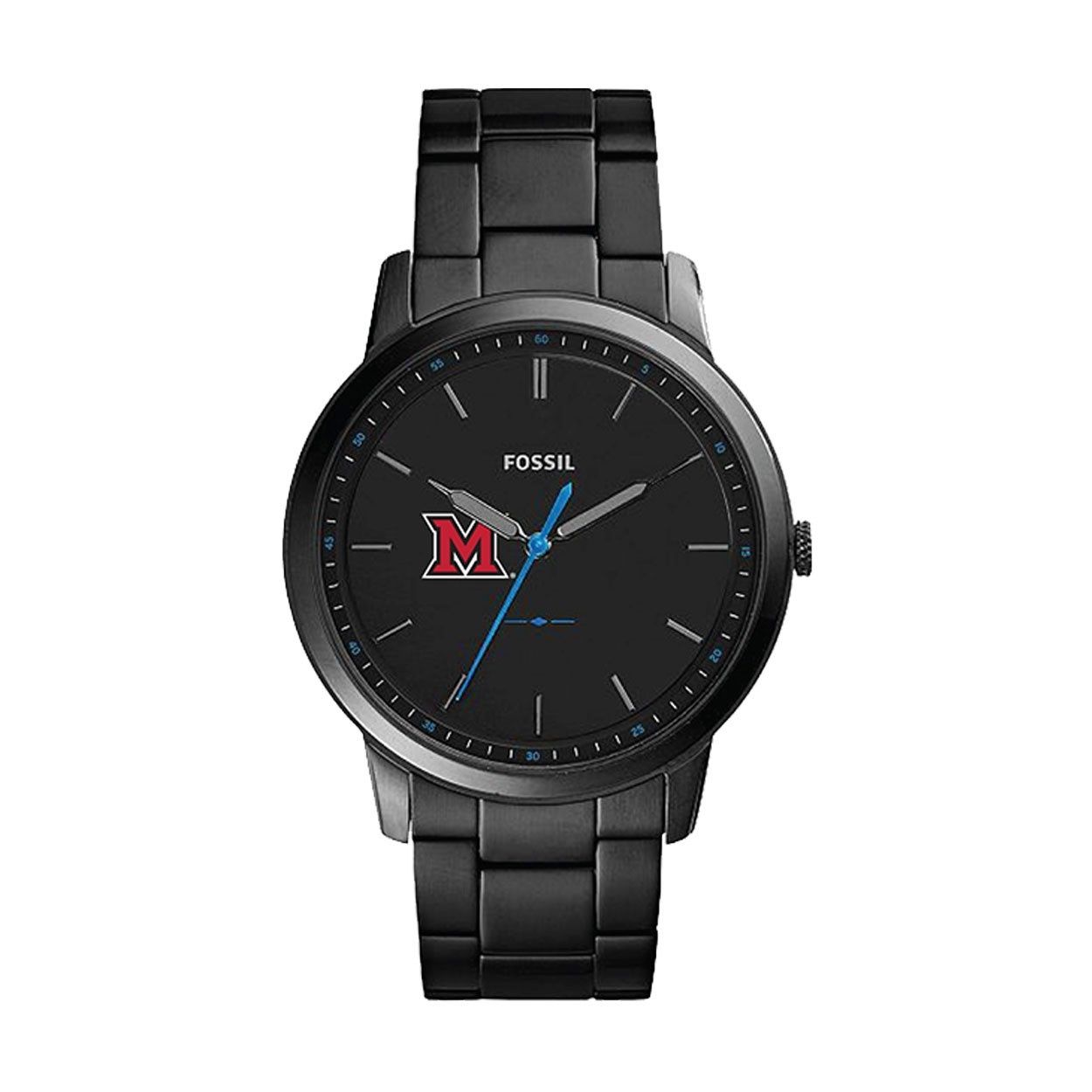 Fossil Miami University Block M Slim Watch DS