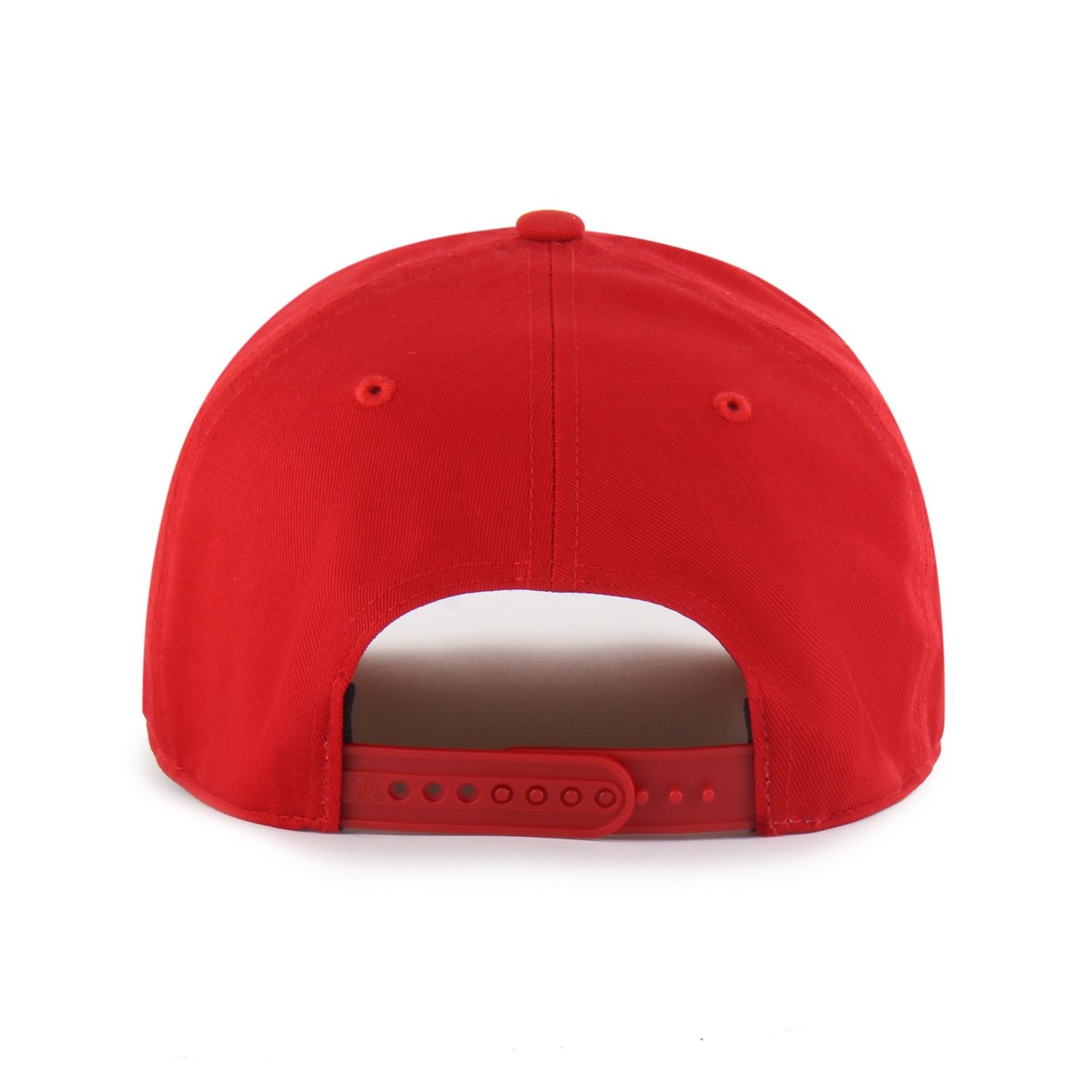 Hitch Rope Hat in Red with Miami Script over Redhawks