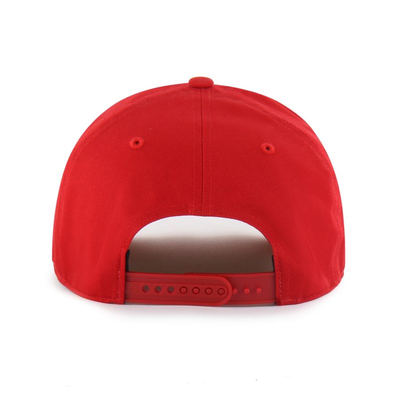 Hitch Rope Hat in Red with Miami Script over Redhawks