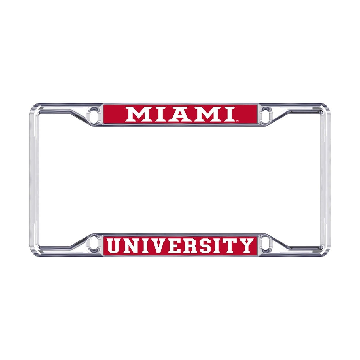 Jardine Miami University License Plate Frame