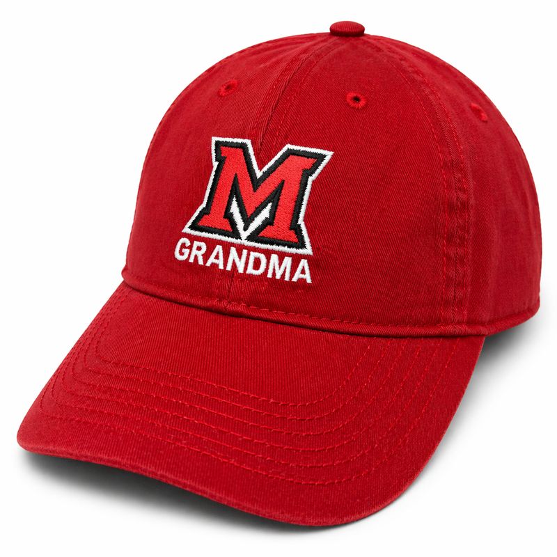 Legacy Miami University RedHawks Women’s Scarlet Grandma Adjustable Hat