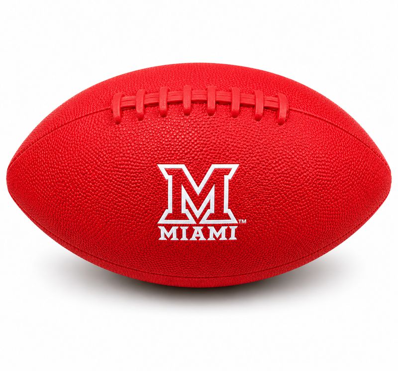 Miami University Red Mini Football