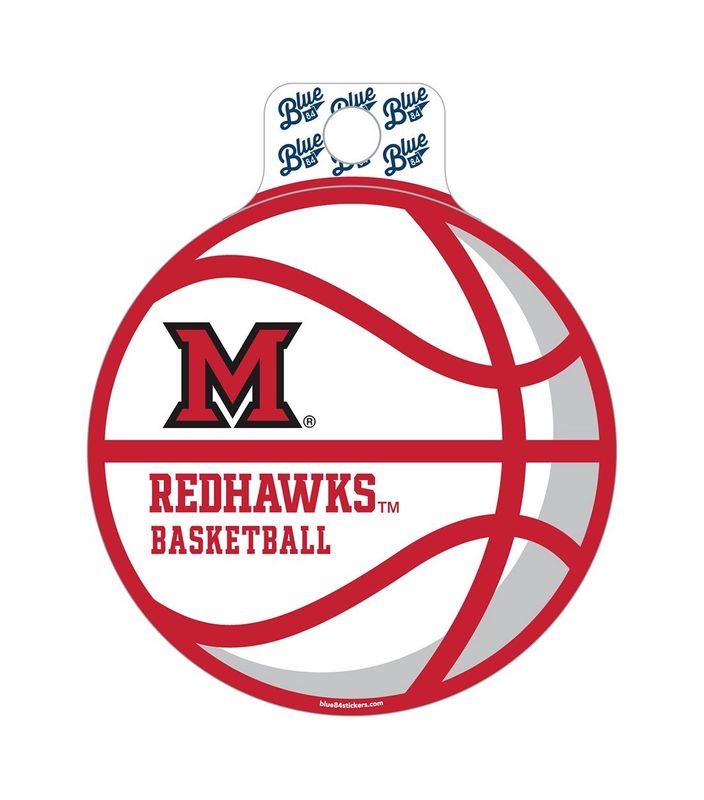 Miami Basketball Sticker