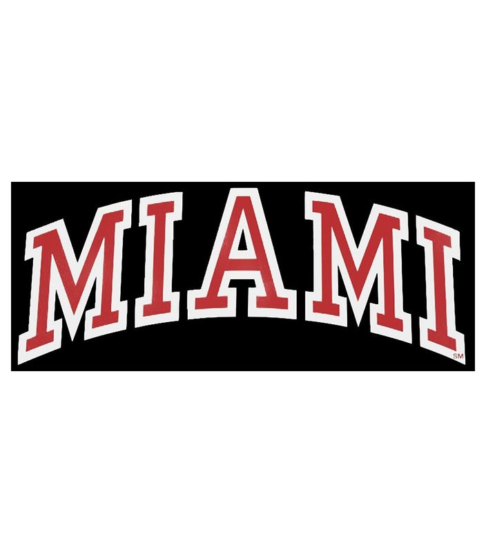 Miami Large Arched Decal