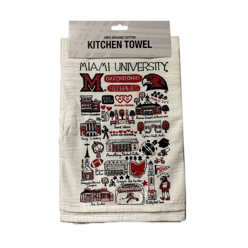 Miami Julia Gash Tea Towel