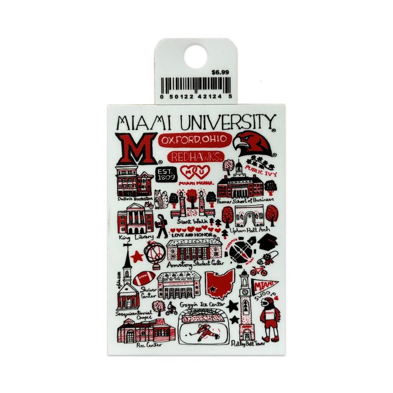 Miami Julia Gash Sticker