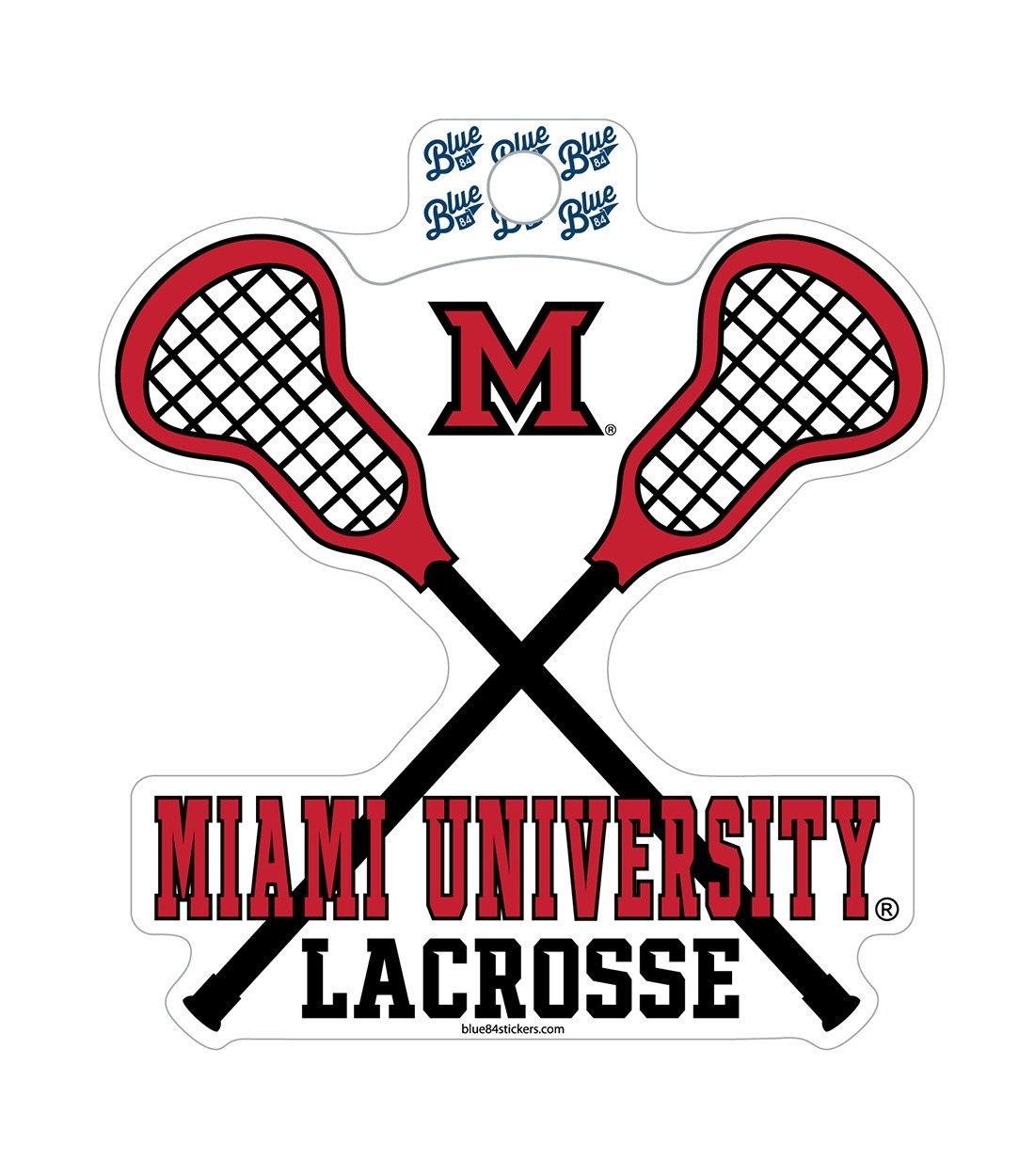 Miami Lacrosse Sticker