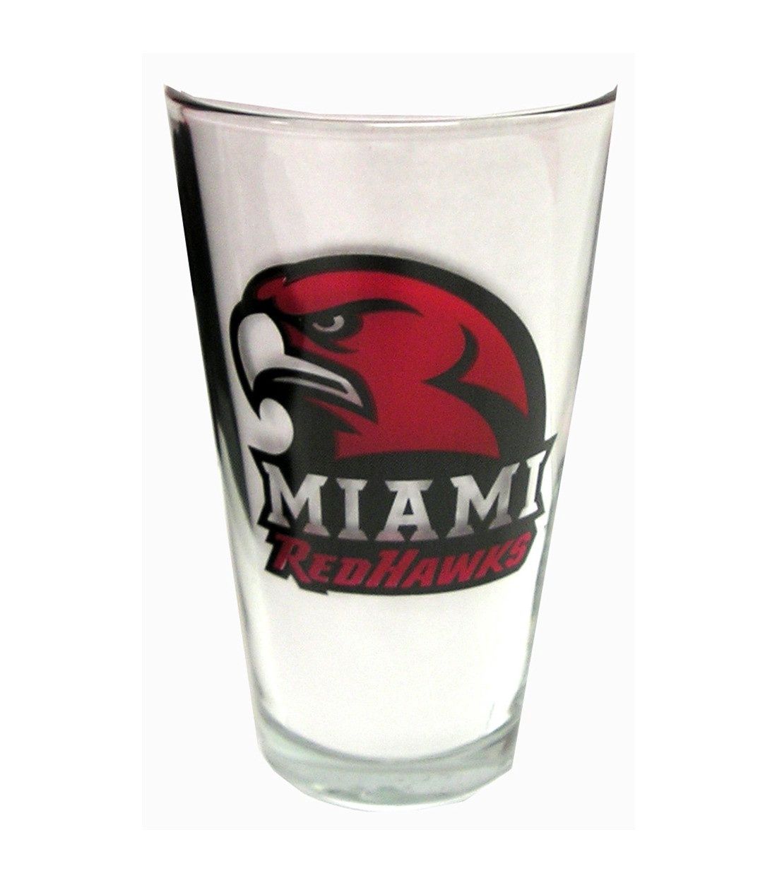Miami RedHawk 16oz. Glass Mixer
