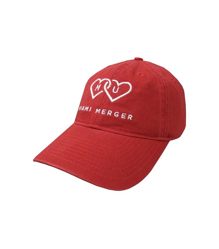 Miami Merger Adjustable Red Hat