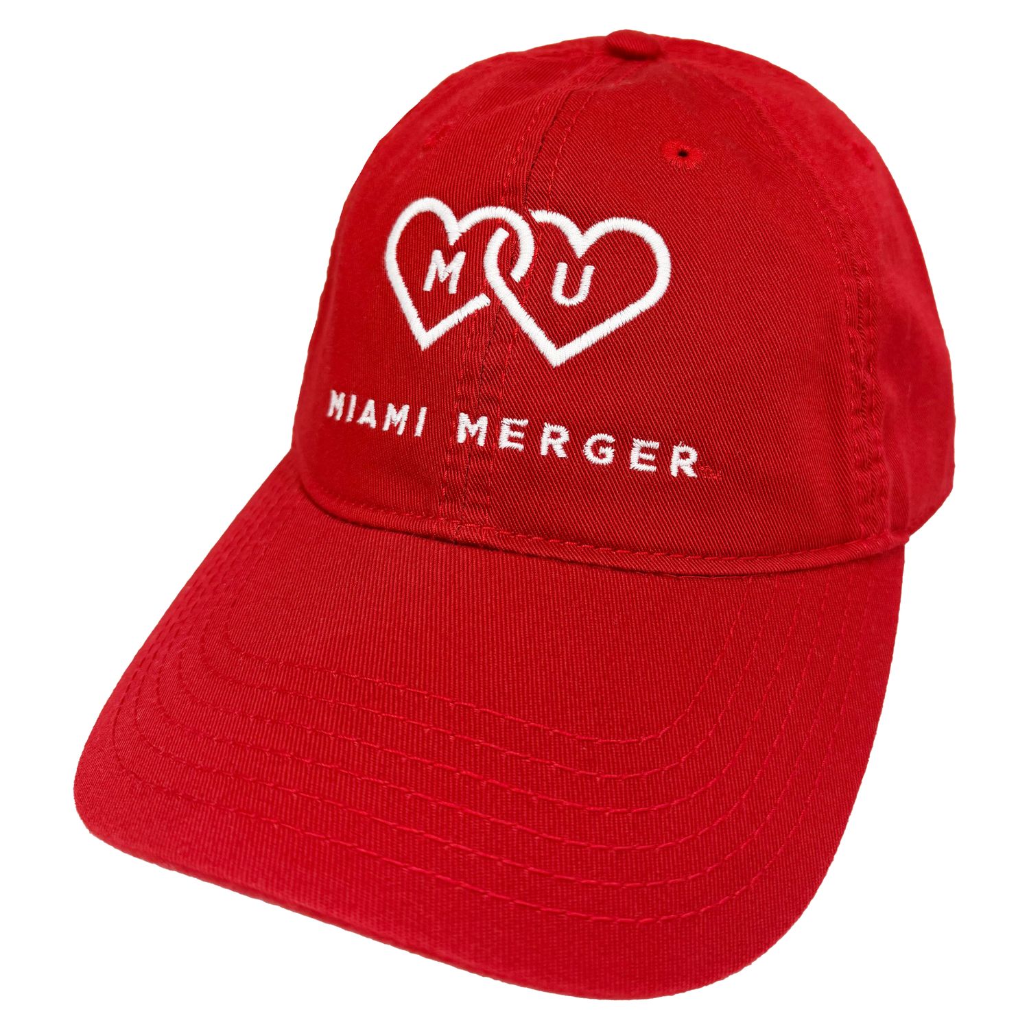 Legacy Miami University RedHawks Scarlet Merger Adjustable Hat