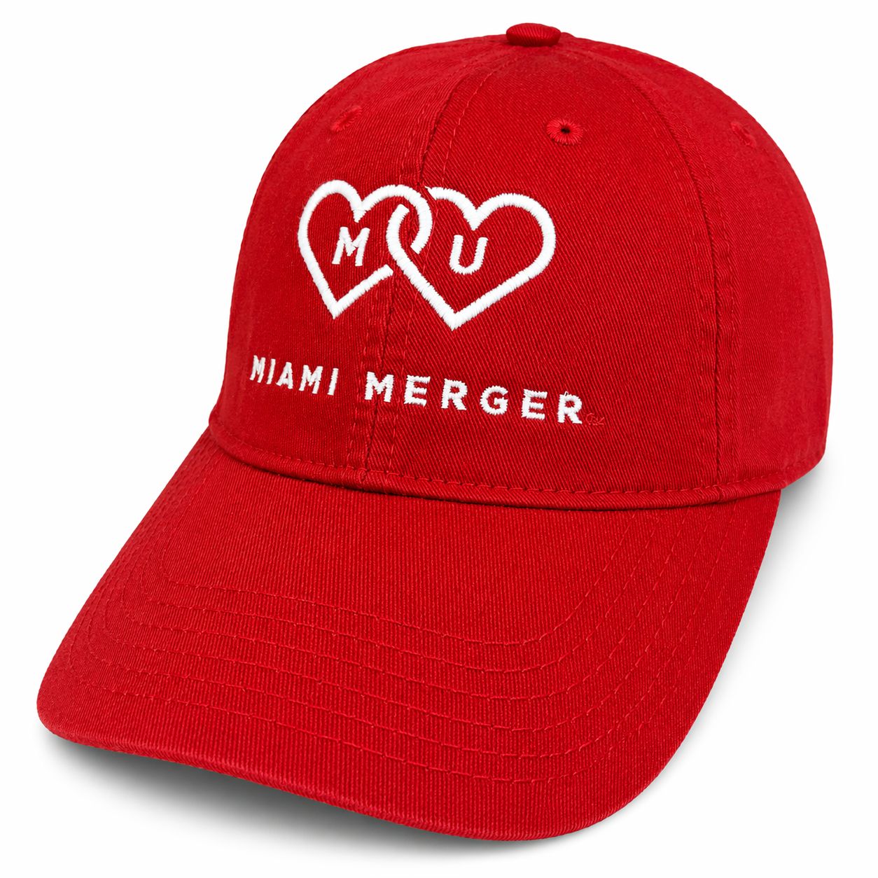 Legacy Miami University RedHawks Scarlet Merger Adjustable Hat