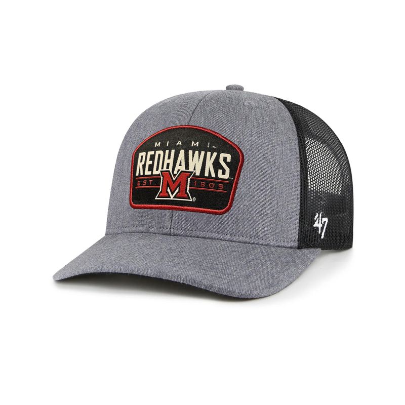 Miami RedHawks '47 Squad Patch Trucker Hat
