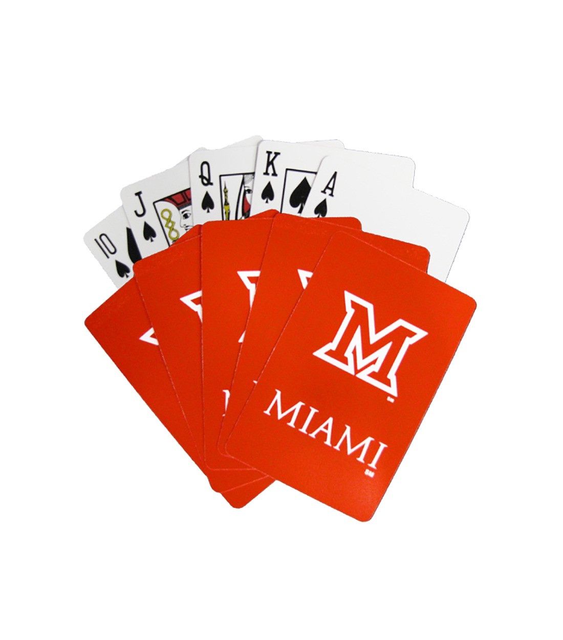 Miami Red Playing Cards