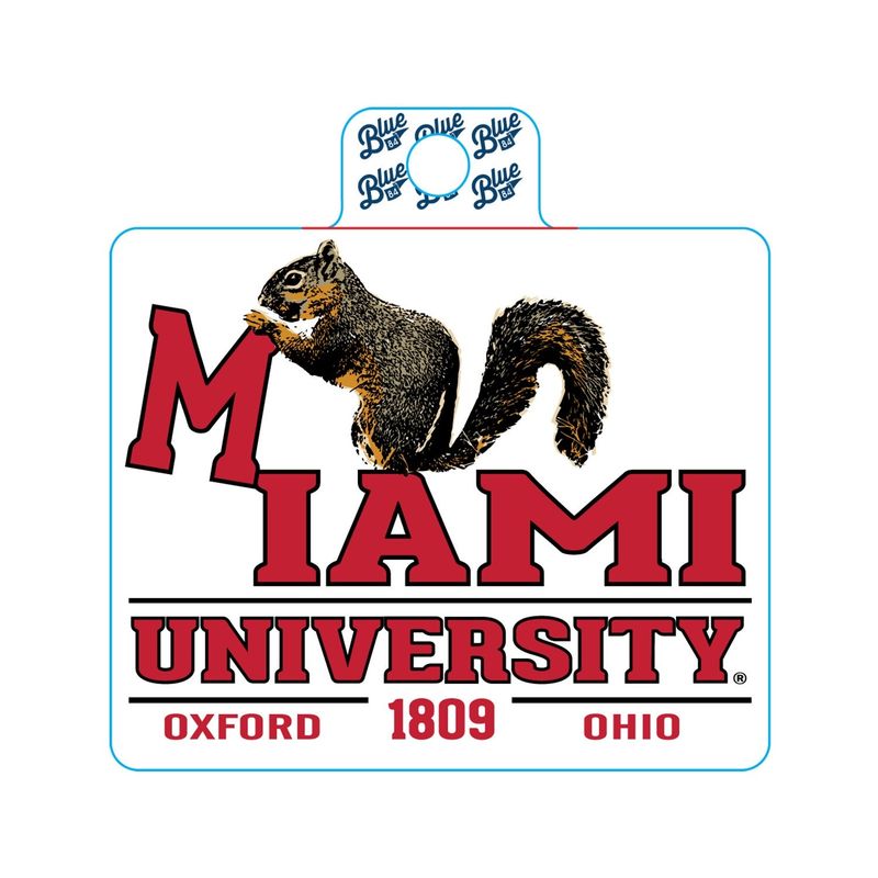 Miami RedHawks Chomp it Sticker