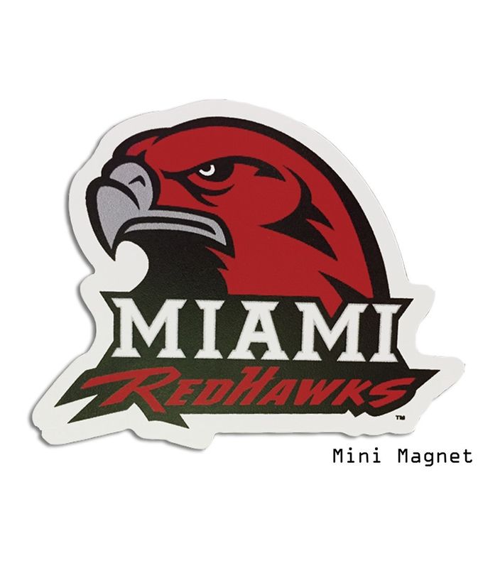Miami RedHawks Mini Magnet