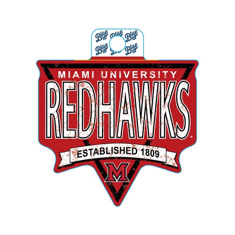 Miami RedHawks Nineties Sticker