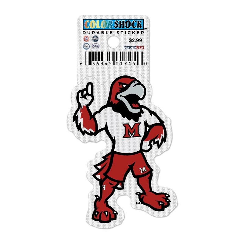Miami RedHawks Swoop Sticker