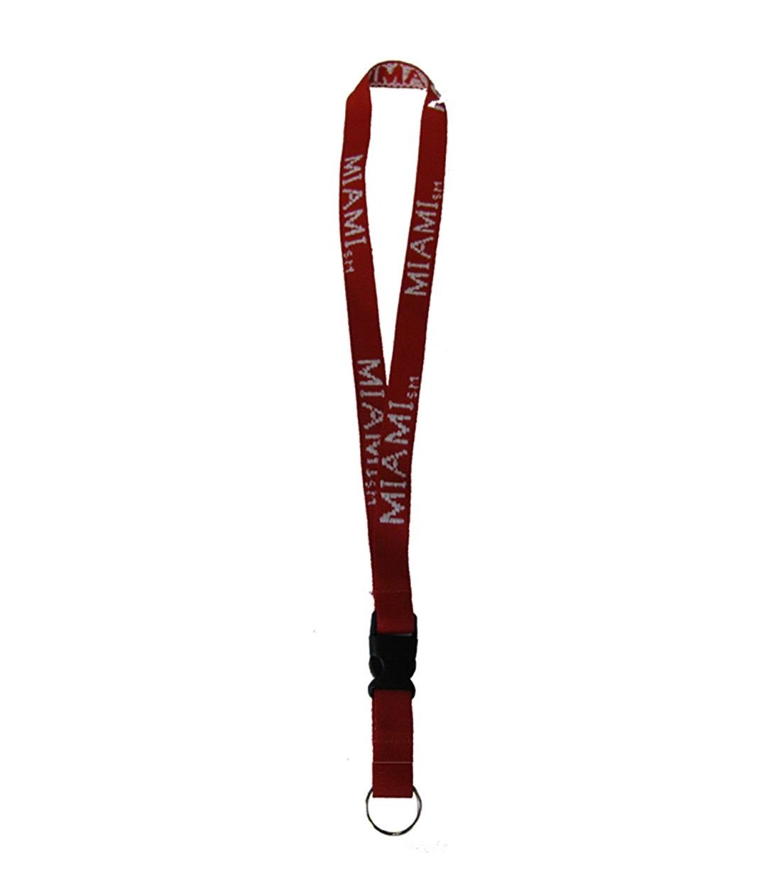 Miami Repeating Red Lanyard