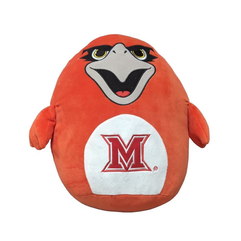 Miami RedHawks Swoop Squishy Stuffed Animal