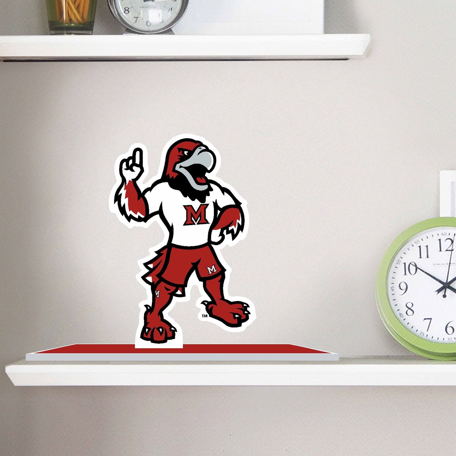 Miami RedHawks Swoop Standee