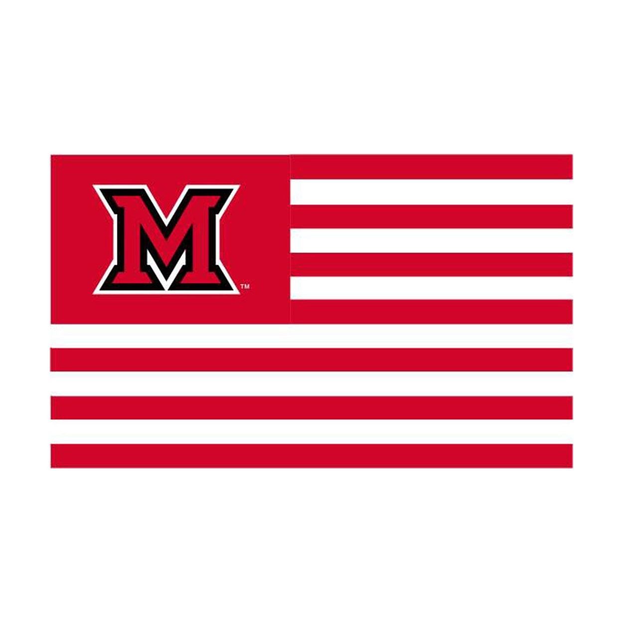 Miami Striped Flag - 3 x 5