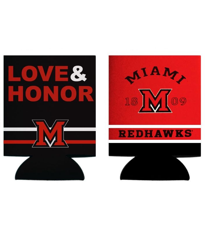 Miami University "Love &amp; Honor" Coozie