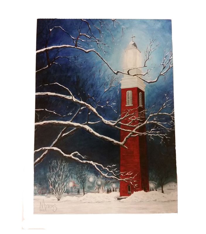 Miami University 'Miami Midnight' Card