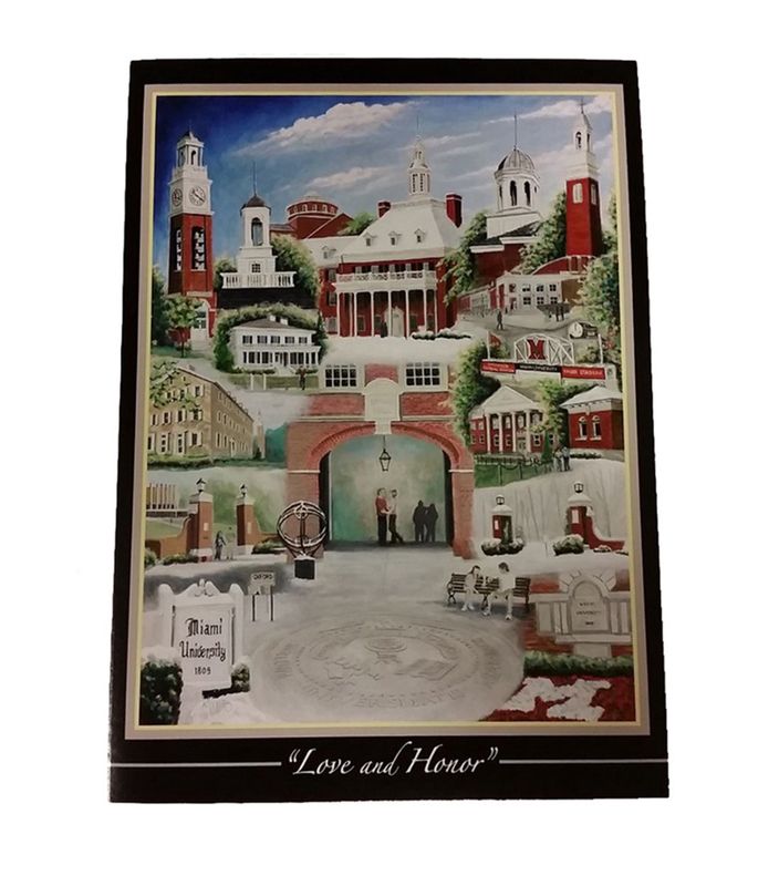 Miami University 'Love and Honor' Card