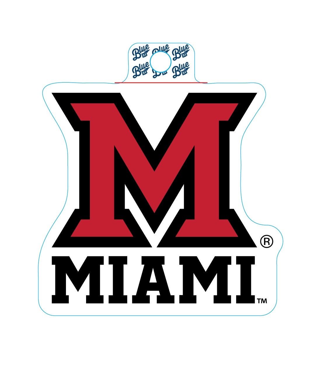 Miami University Block M Sticker