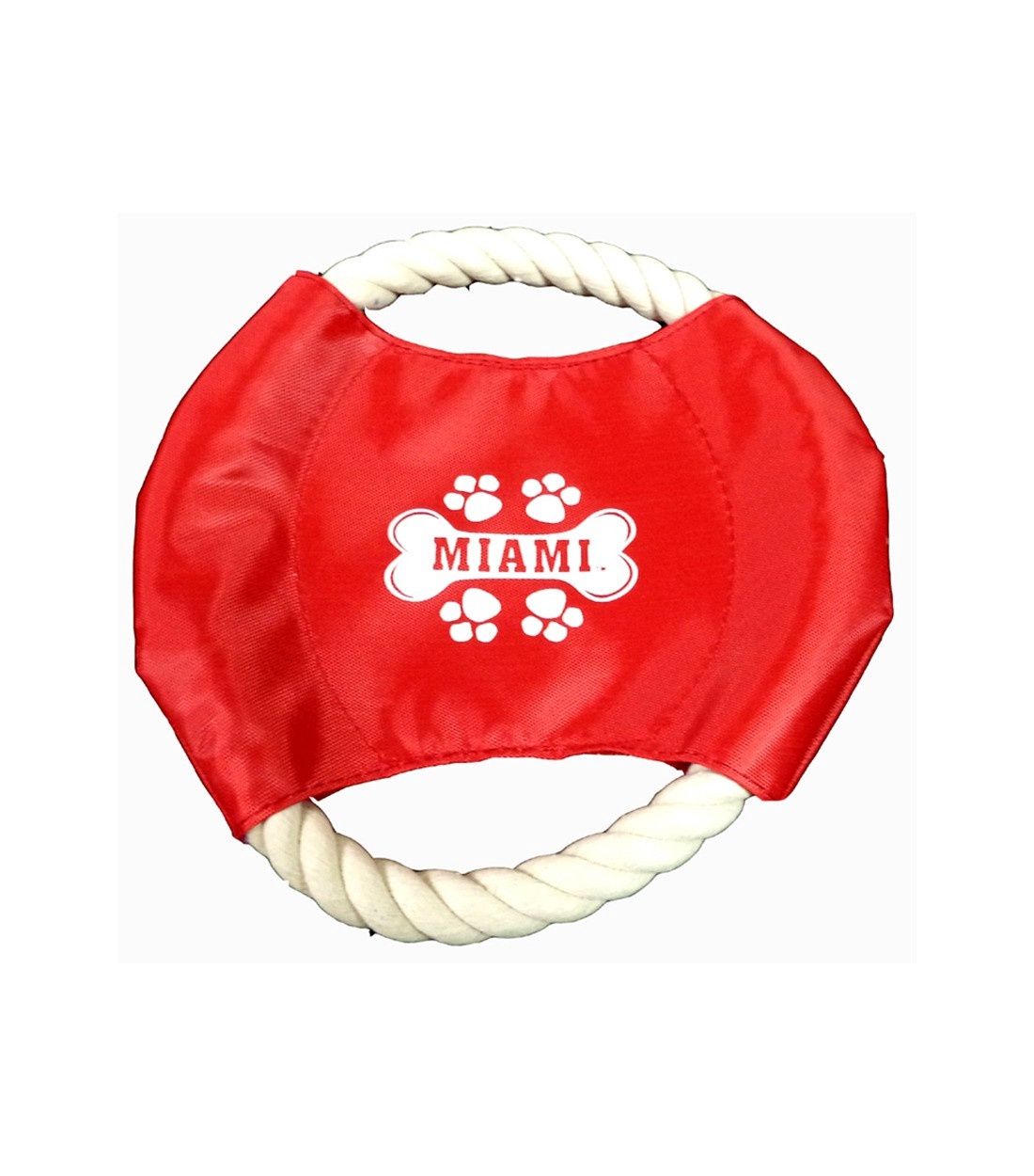 Miami Rope Disk Dog Toy
