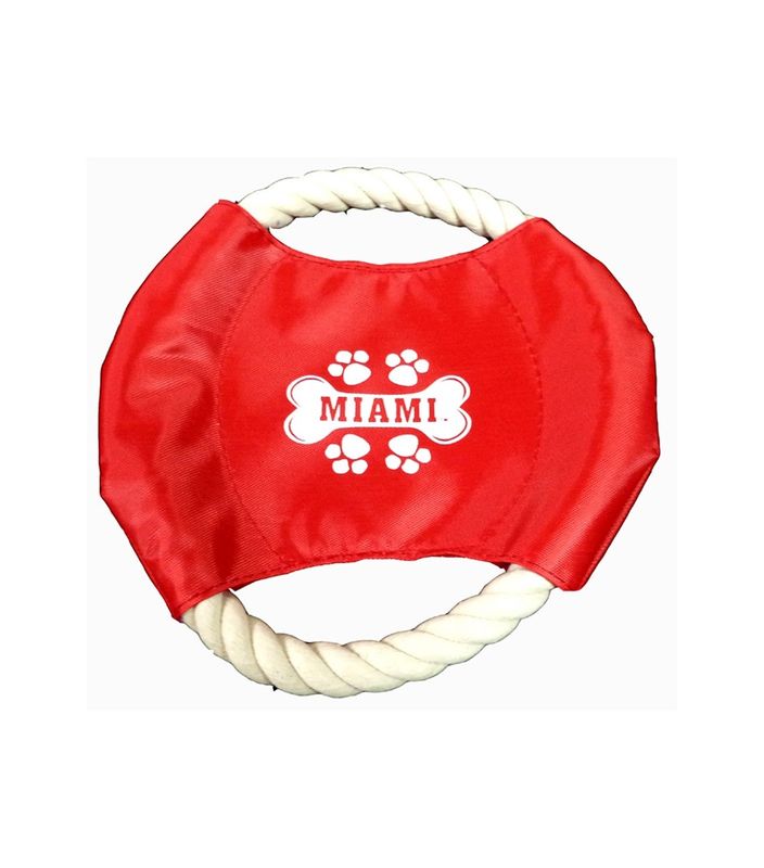 Miami Rope Disk Dog Toy