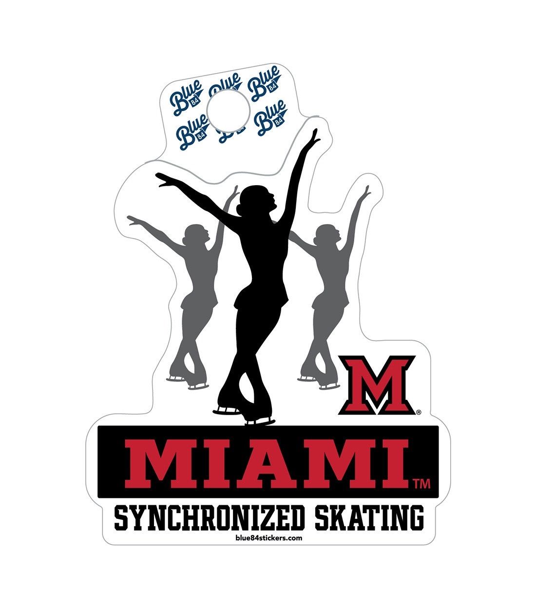 Miami Synchronized Skating Sticker